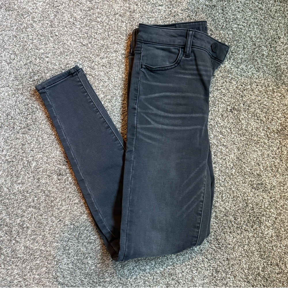 American Eagle Outfitters Black Jeggings 0